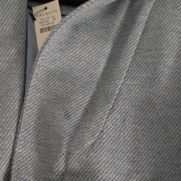 Talbots Light Blue Women's Blazer - Picture 9 of 9